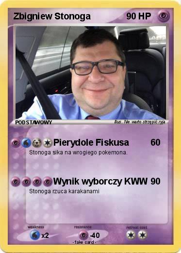 Pokemon Zbigniew Stonoga