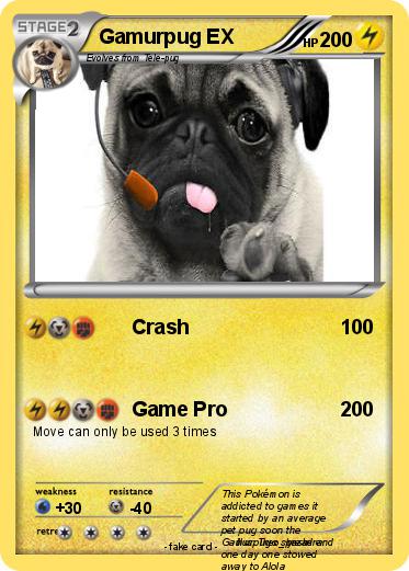 Pokemon Gamurpug EX