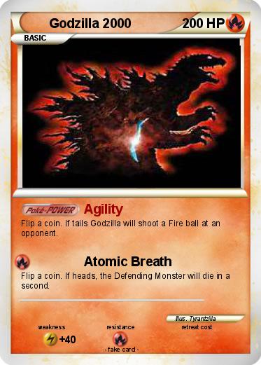 Pokemon Godzilla 2000