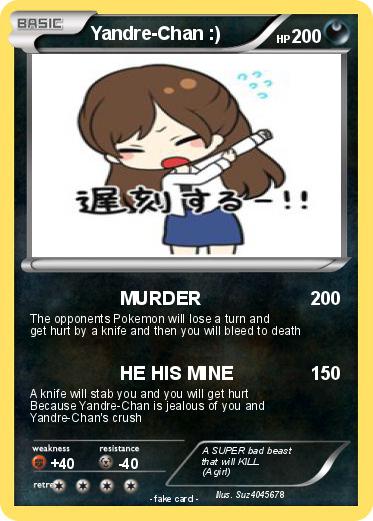 Pokemon Yandre-Chan :)