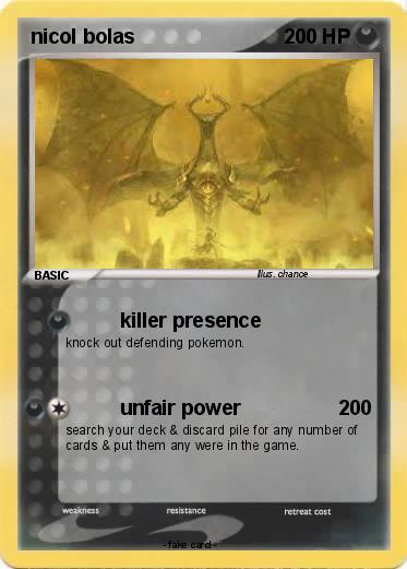 Pokemon nicol bolas