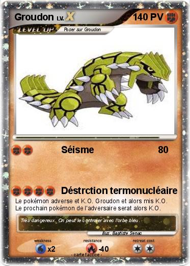 Pokemon Groudon