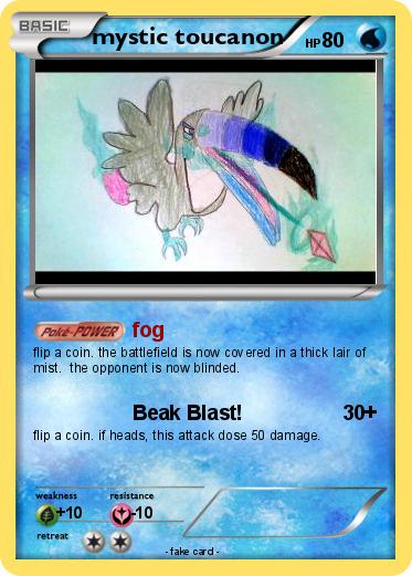 Pokemon mystic toucanon
