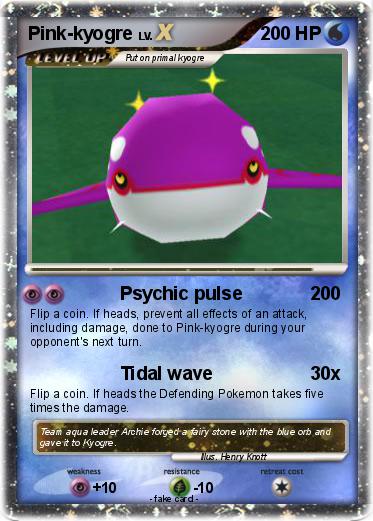 Pokemon Pink-kyogre