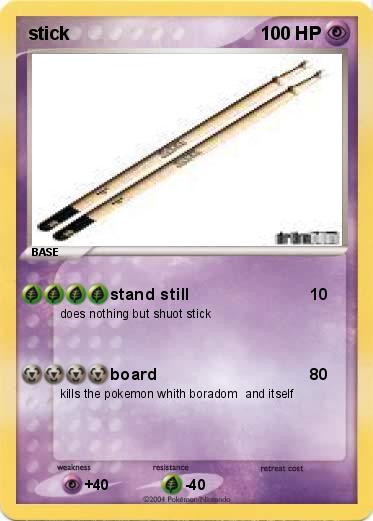 Pokemon stick