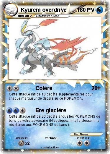 Pokemon Kyurem overdrive