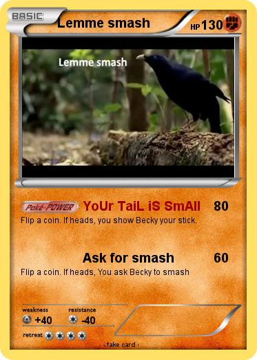 Pokemon Lemme smash