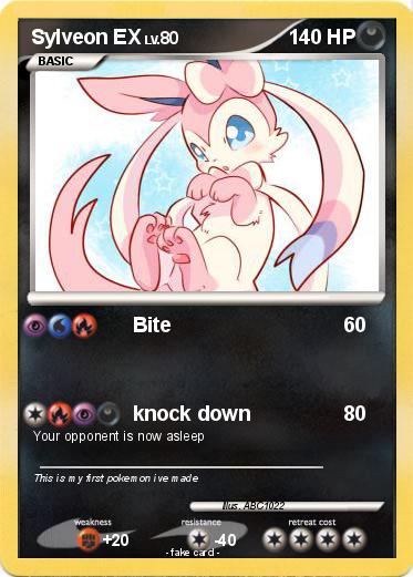 Pokemon Sylveon EX