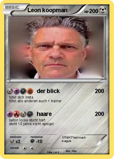 Pokemon Leon koopman