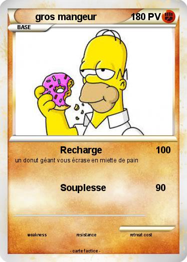 Pokemon gros mangeur