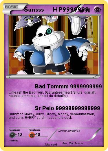 Pokemon Sansss     HP9999999