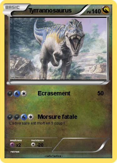 Pokemon Tyrrannosaurus