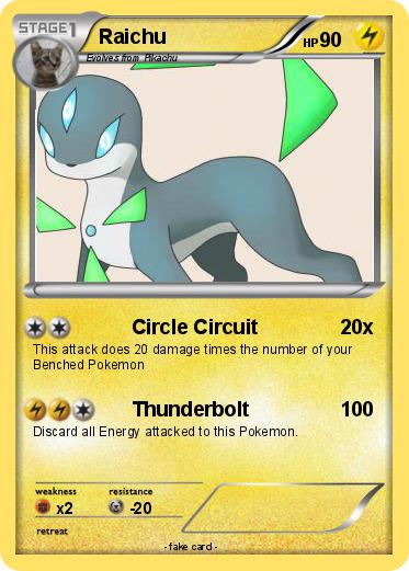 Pokemon Raichu
