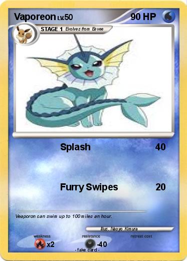 Pokemon Vaporeon