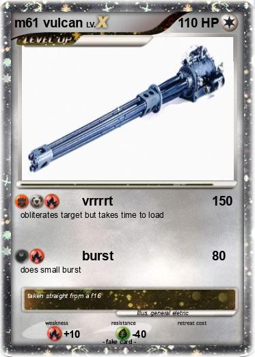 Pokemon m61 vulcan