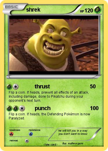 Pokemon shrek