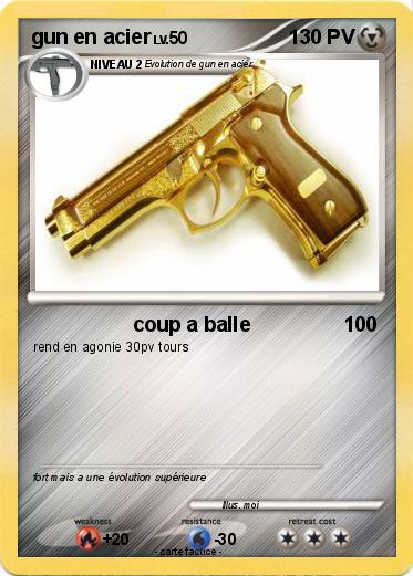 Pokemon gun en acier
