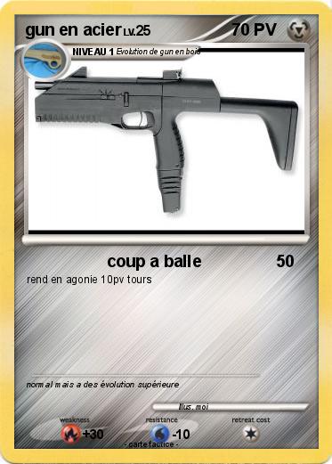 Pokemon gun en acier