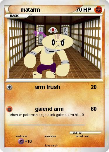 Pokemon matarm
