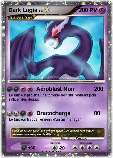 Pokemon Dark Lugia