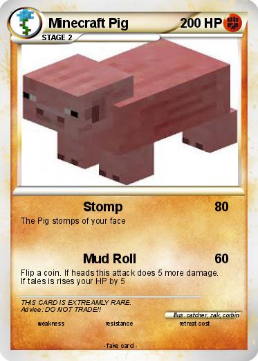 Pokemon Minecraft Pig