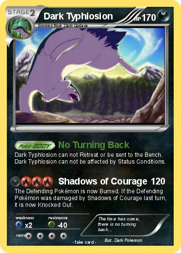 Pokemon Dark Typhlosion