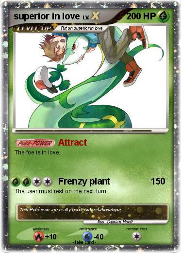 Pokemon superior in love