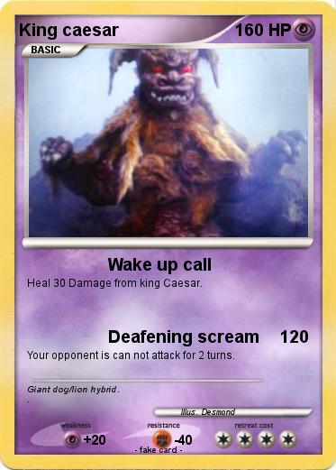 Pokemon King caesar