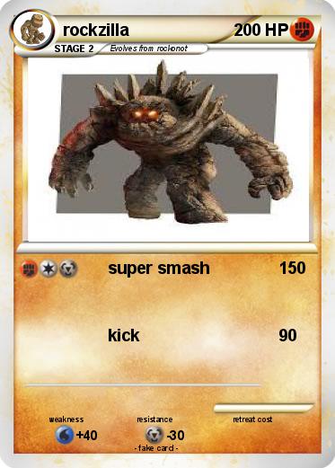 Pokemon rockzilla