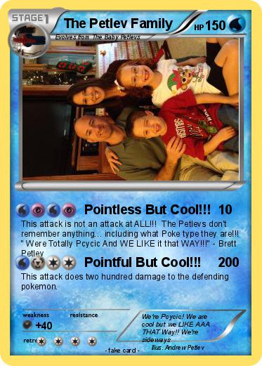 Pokemon The Petlev Family