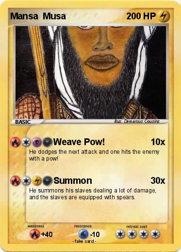 Pokemon Mansa  Musa