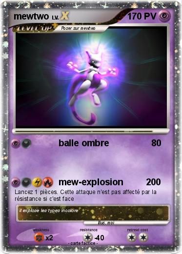 Pokemon mewtwo