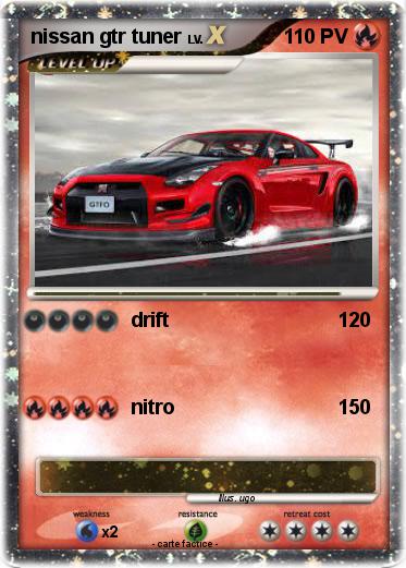 Pokemon nissan gtr tuner