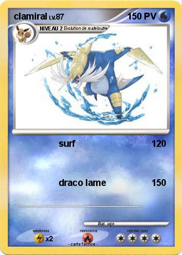 Pokemon clamiral