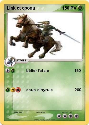 Pokemon Link et epona