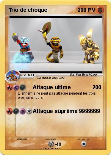 Pokemon Trio de choque