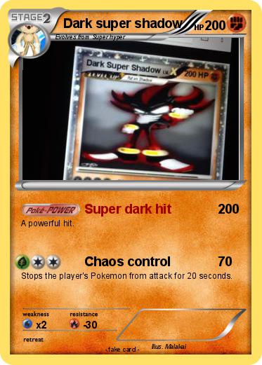 Pokemon Dark super shadow