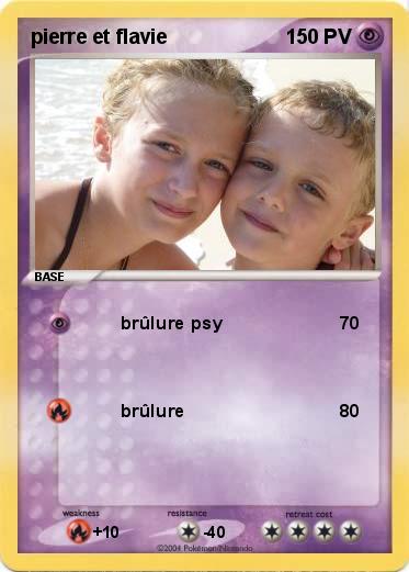 Pokemon pierre et flavie