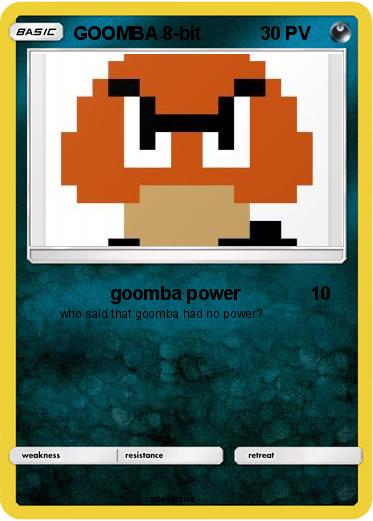 Pokemon GOOMBA 8-bit
