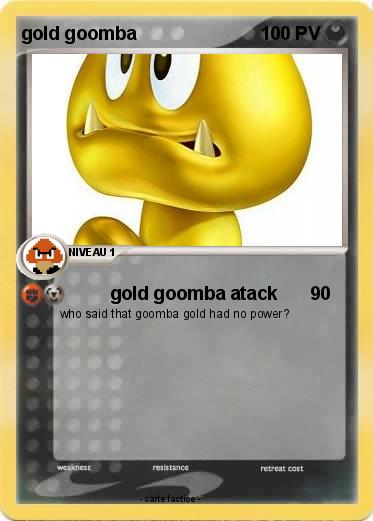 Pokemon gold goomba