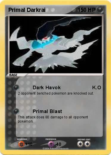 Pokemon Primal Darkrai