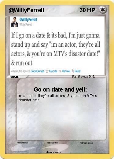 Pokemon @WillyFerrell