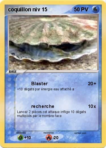 Pokemon coquillon niv 15