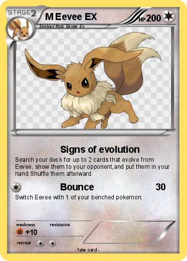Pokemon M Eevee EX
