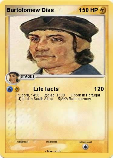 Pokemon Bartolomew Dias