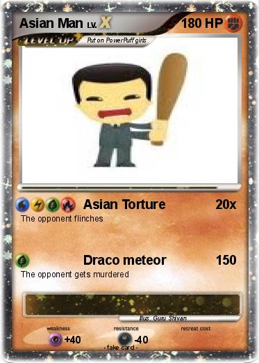 Pokemon Asian Man