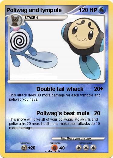 Pokemon Poliwag and tympole