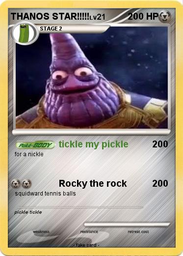 Pokemon THANOS STAR!!!!!