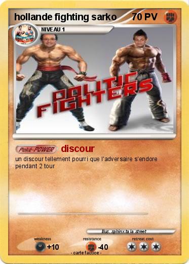 Pokemon hollande fighting sarko
