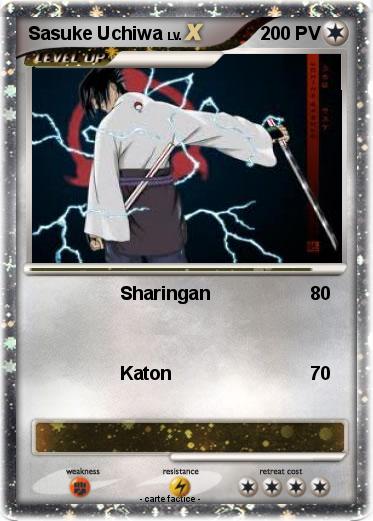 Pokemon Sasuke Uchiwa